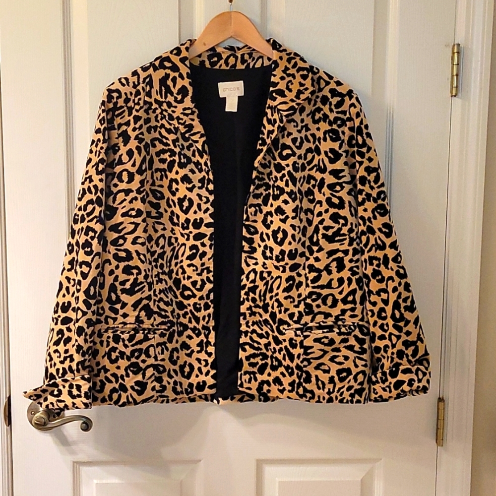 Women's Leopard print  jacket